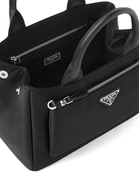 prada borsa a mano in nylon|farfetch borse prada donna.